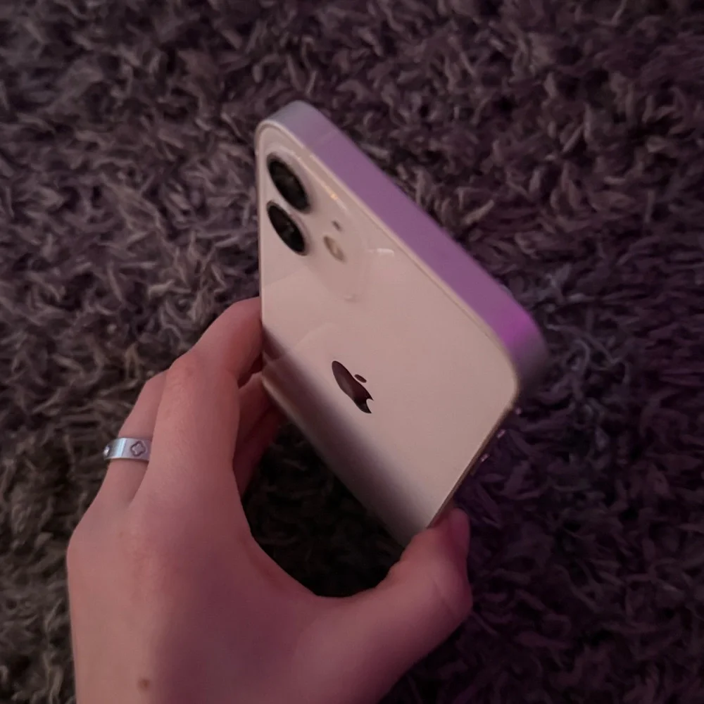 iPhone 12 mini, white great condition.